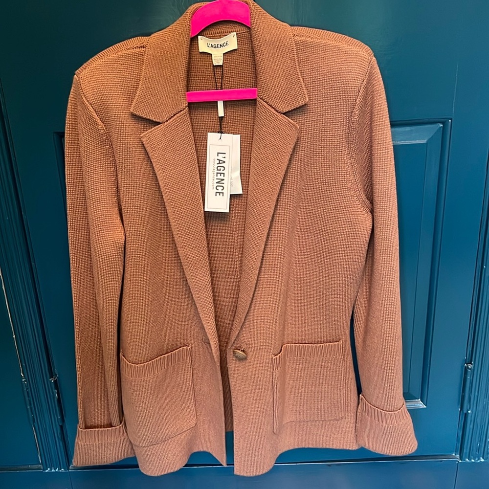 L'agence knit Lacey blazer